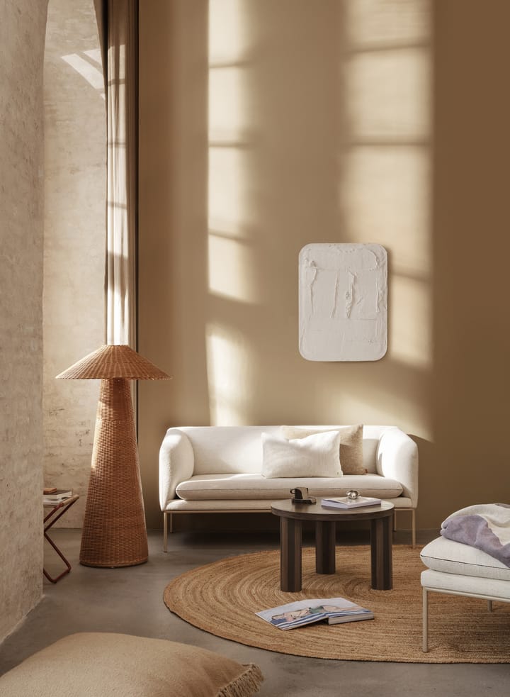 Turn soffa 2-sits, Cashmere bouclé offwhite Ferm Living