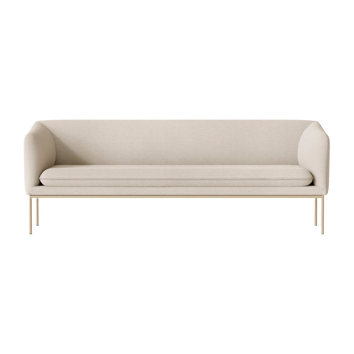 Ferm Living Turn soffa 3-sits Cashmere-boucle | Skandinavisk Design | Soffor | Beige