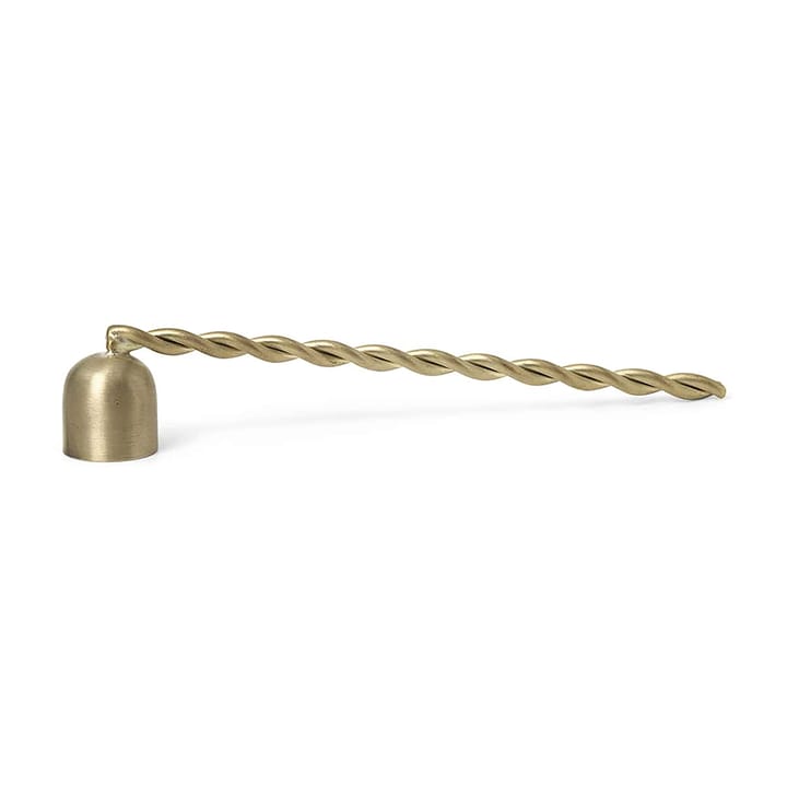 Twist ljussläckare - brass - Ferm Living