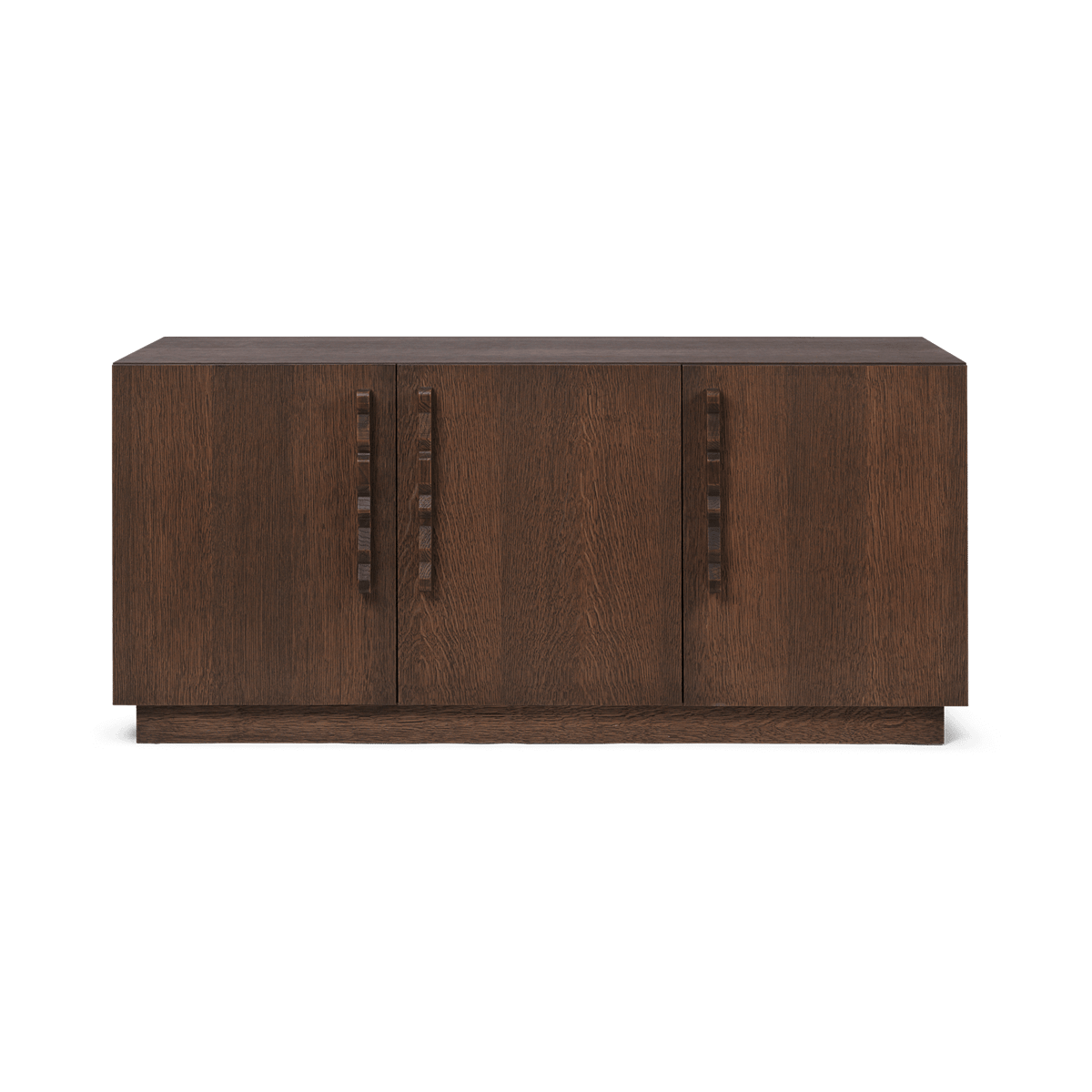 Ferm Living Unda sideboard 146x68x50 cm Dark Stained Oak