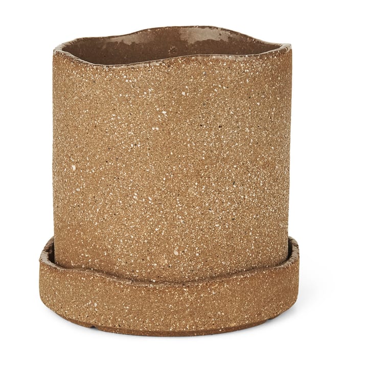 Uneru kruka Ø13 cm - Brown - ferm LIVING