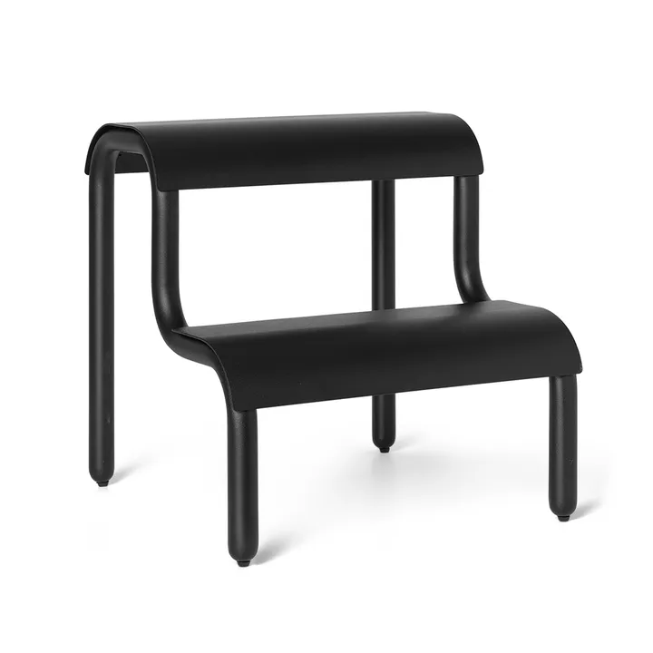 Up stegpall - Black (svart) - Ferm Living