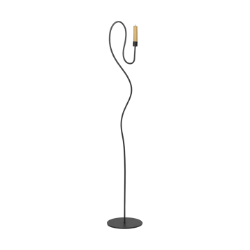 Valse golvljusstake - Black - Ferm Living