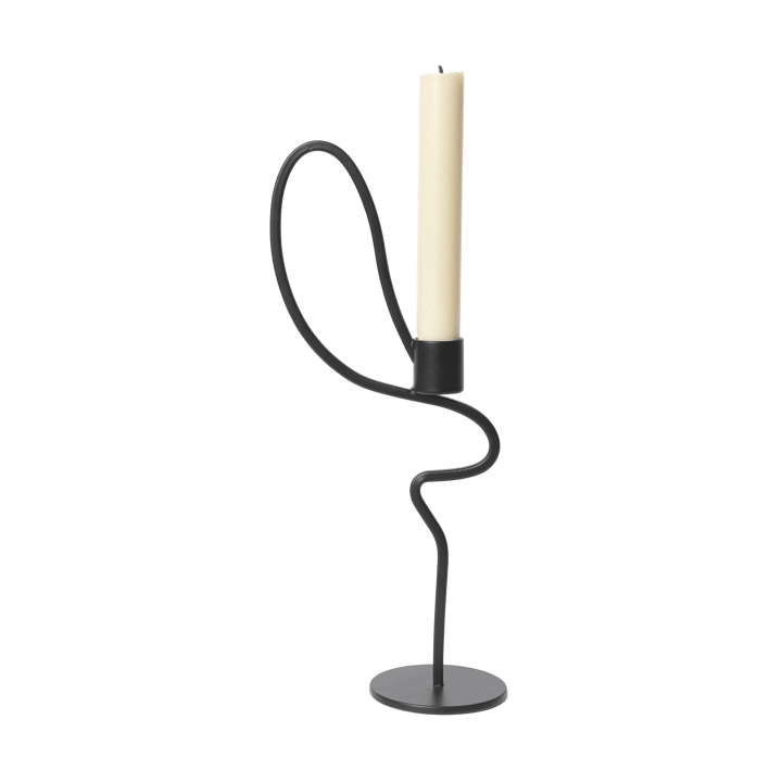 Valse ljusstake high, Black Ferm Living