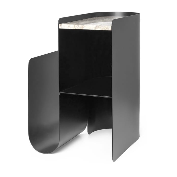Vault sidobord 40,2x33,4x50 cm - Black - Ferm Living