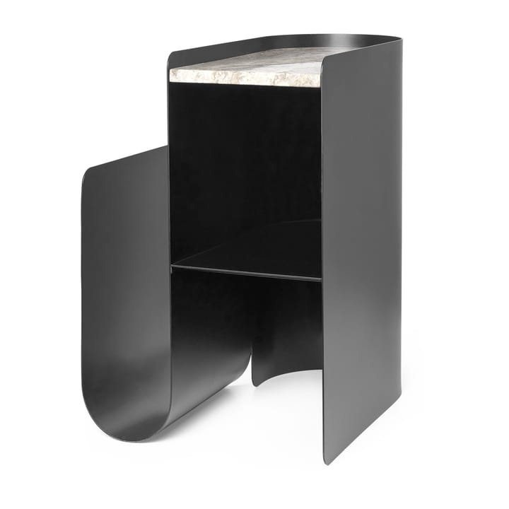 Vault sidobord 40,2x33,4x50 cm - Black - ferm LIVING