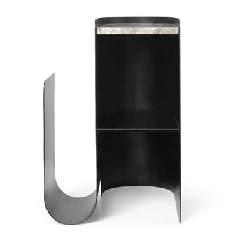 Vault sidobord 40,2x33,4x50 cm - Black - Ferm Living
