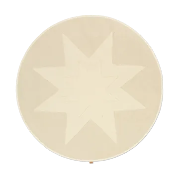 Vela Star julgransmatta - Natural - Ferm Living