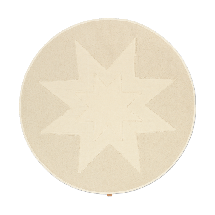 Vela Star julgransmatta - Natural - Ferm Living