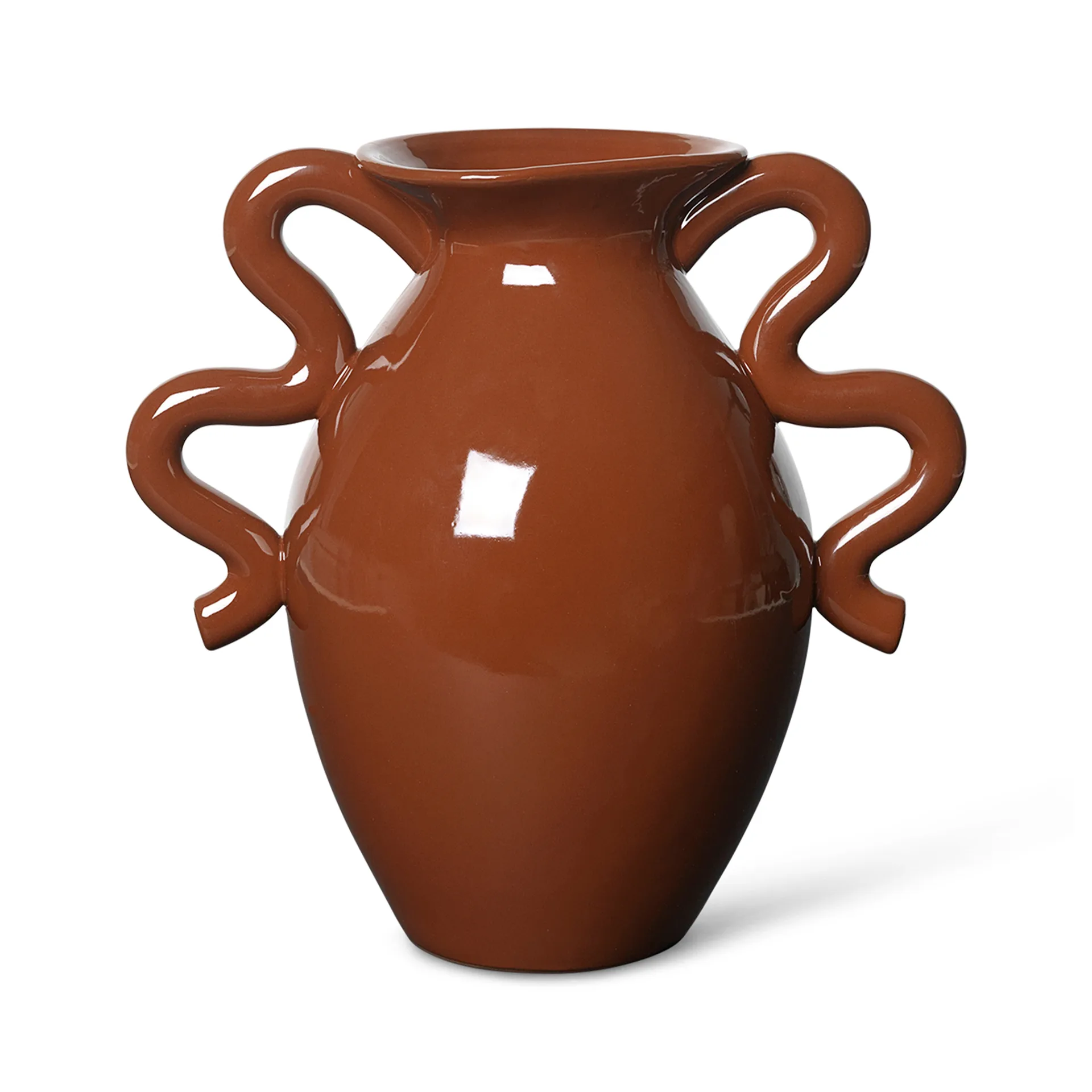 Verso vas 27 cm, Terracotta Ferm Living