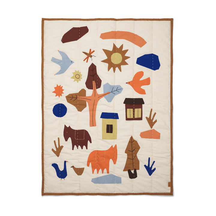 Villiga quiltad filt 80x110 cm - Off-white - Ferm Living