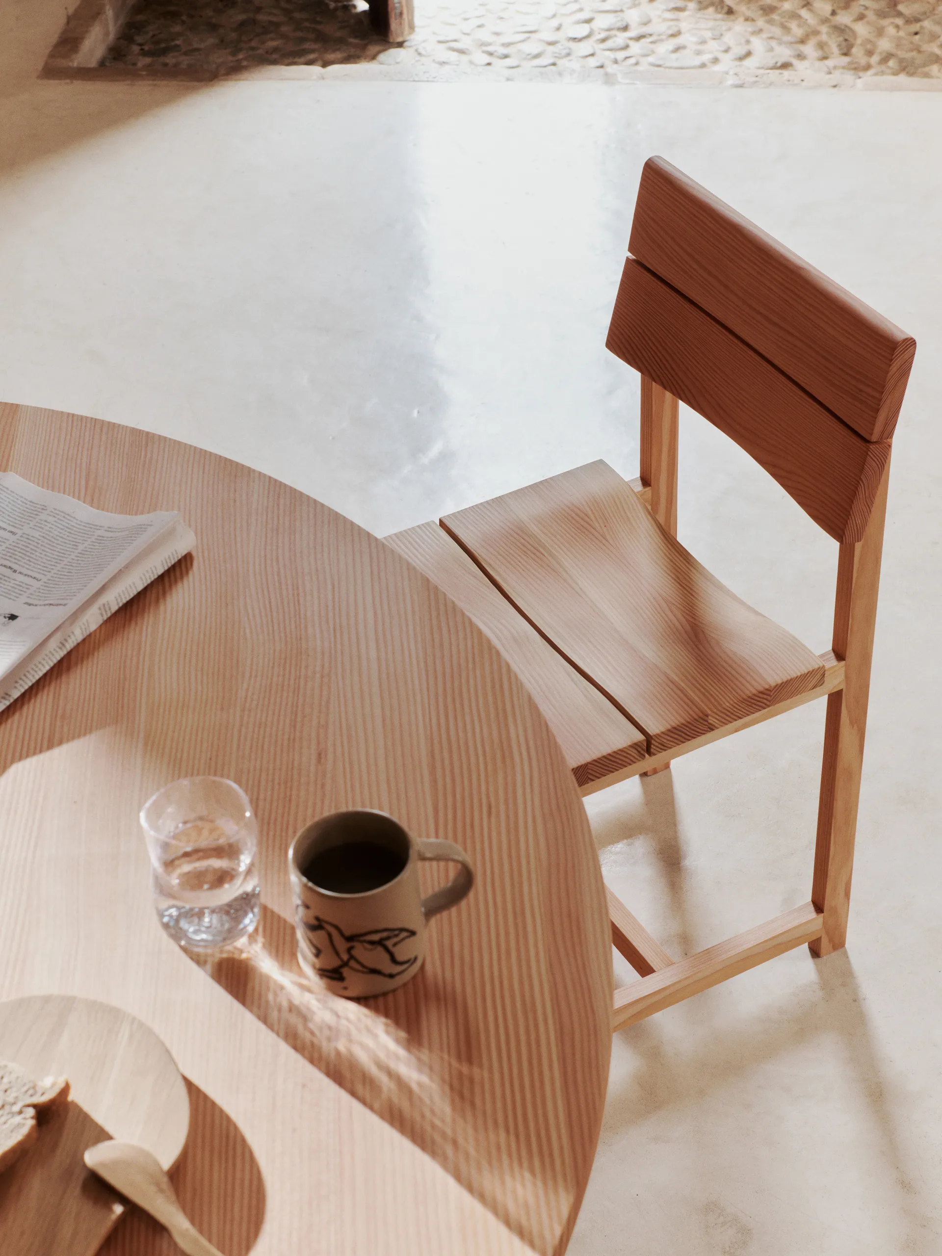 Vist dining chair stol, Douglas gran Ferm Living