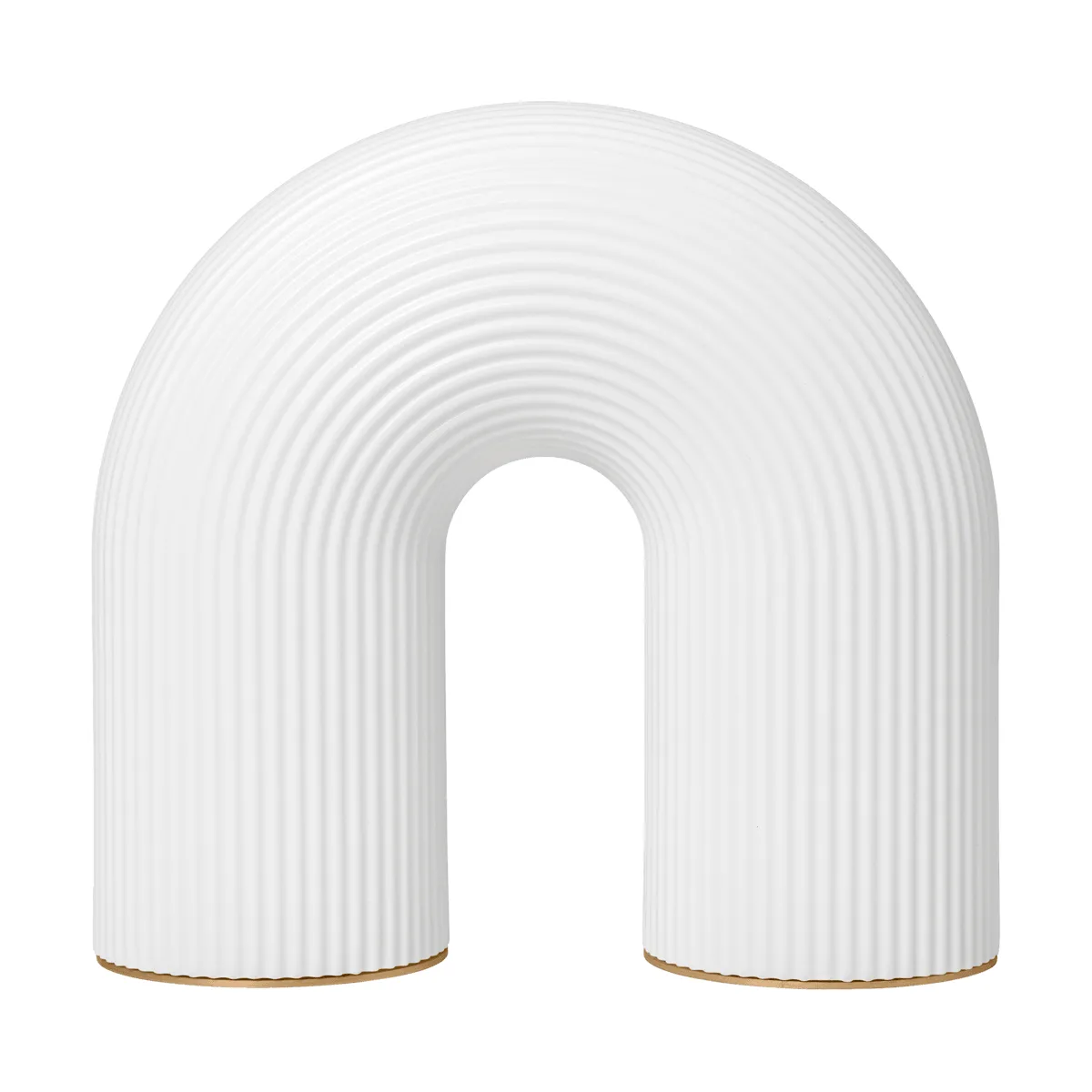 Vuelta outdoor portable bordslampa, White, 25 cm Ferm Living