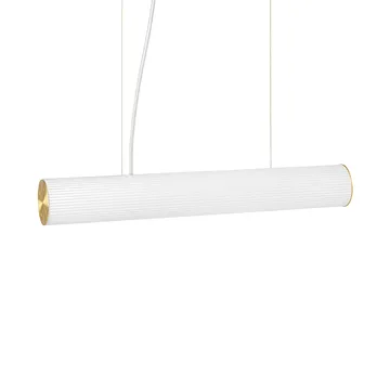 Vuelta pendel 60 cm - Vit-mässing - Ferm Living