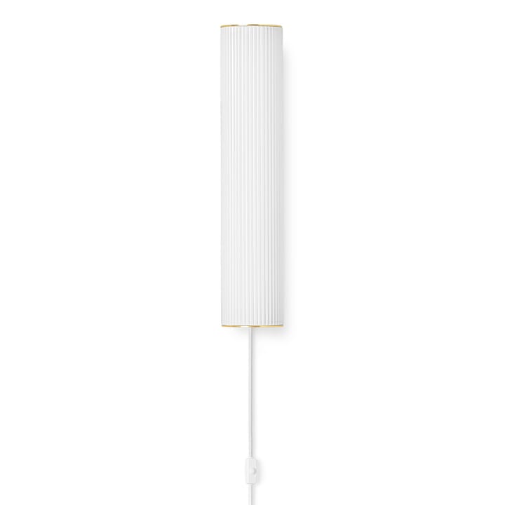 Vuelta vägglampa 40 cm - Vit-mässing - ferm LIVING