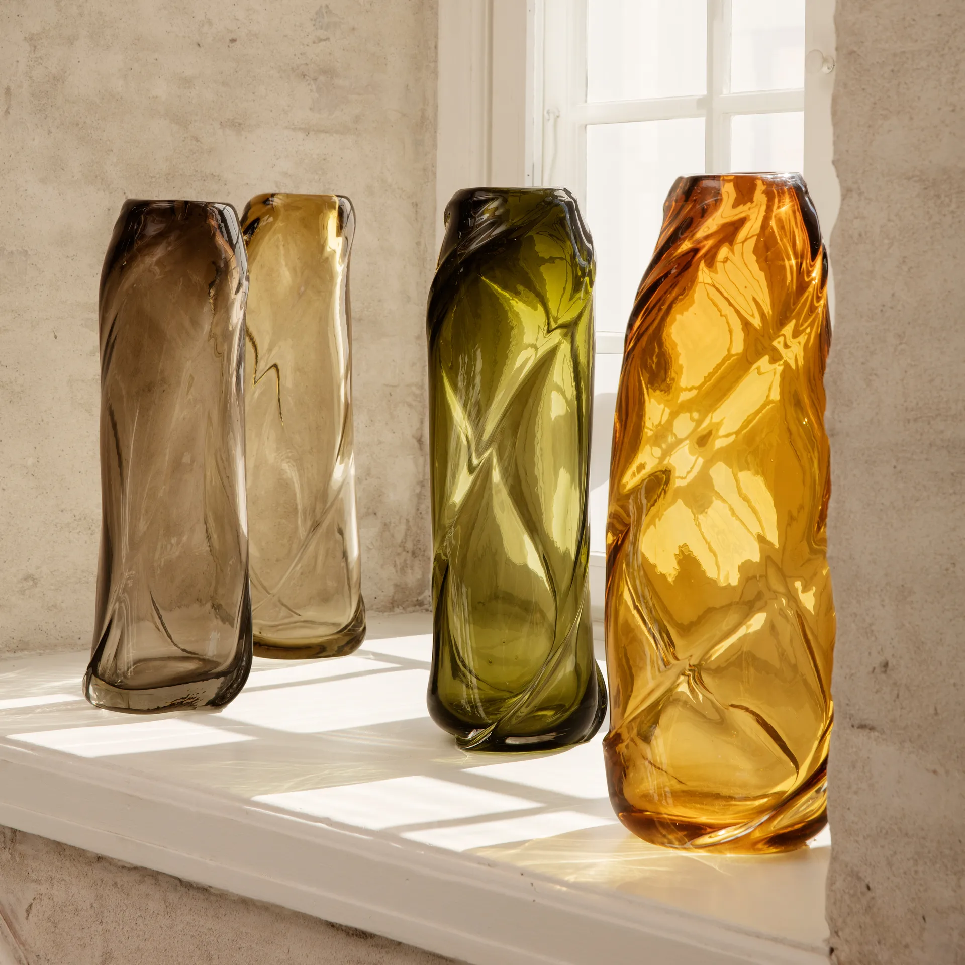 Water Swirl vas, Amber Ferm Living