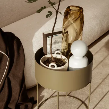 Water Swirl vas - Light yellow - Ferm Living