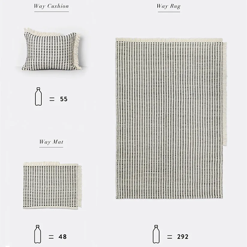Way Outdoor matta 140x200 cm, Off-white Ferm Living
