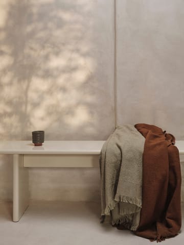 Weaver pläd 120x170 cm - Grey green - Ferm Living