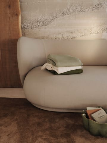 Weaver pläd 120x170 cm - Grey green - Ferm Living