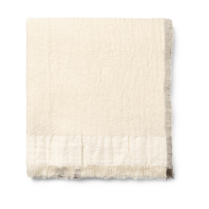 Weaver pläd 120x170 cm - Off-white - Ferm LIVING