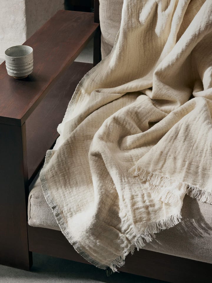 Weaver pläd 120x170 cm, Off-white Ferm Living