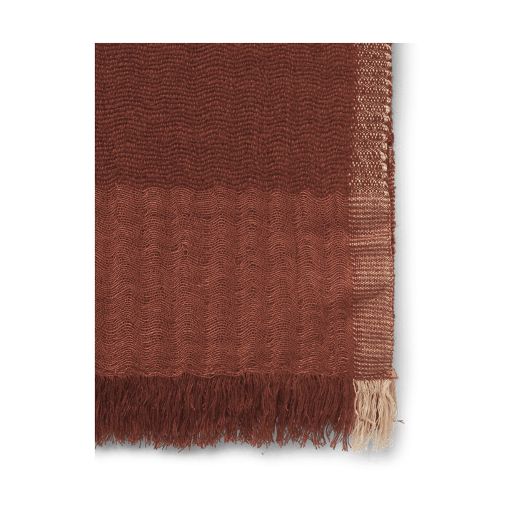 Weaver pläd 120x170 cm, Red Brown Ferm Living