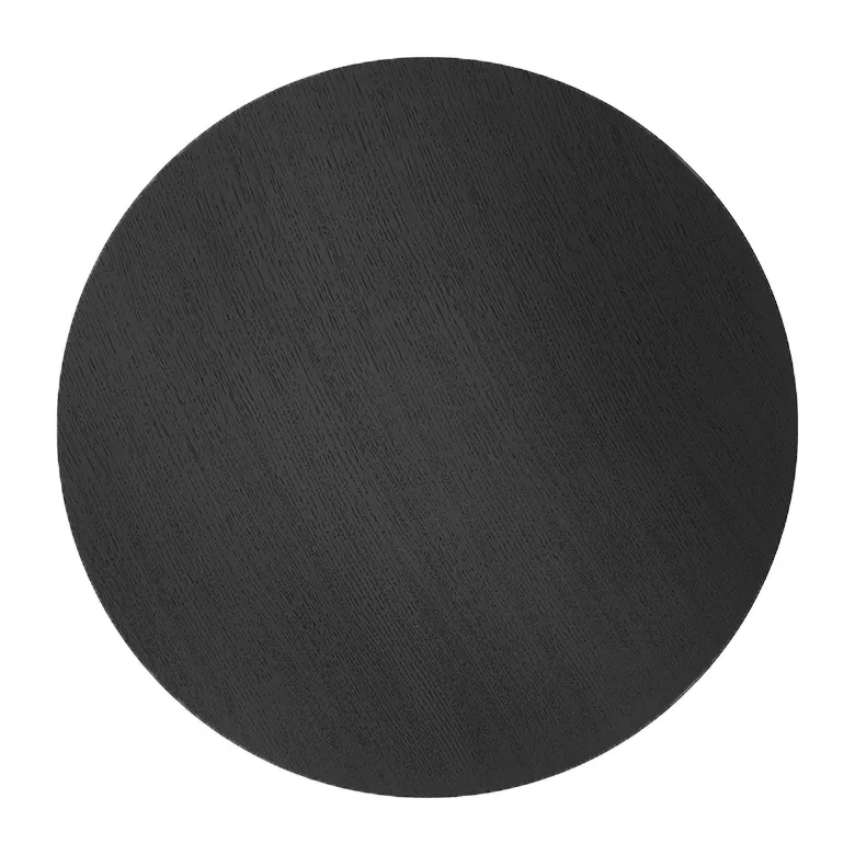 Wire basket top svartbetsad ek, Large Ø60 cm Ferm Living