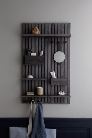Wooden multi shelf hylla - Mörkbetsad ask - Ferm Living
