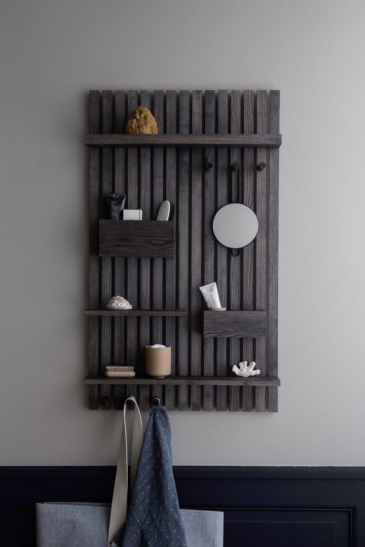 Wooden multi shelf hylla - Mörkbetsad ask - Ferm LIVING