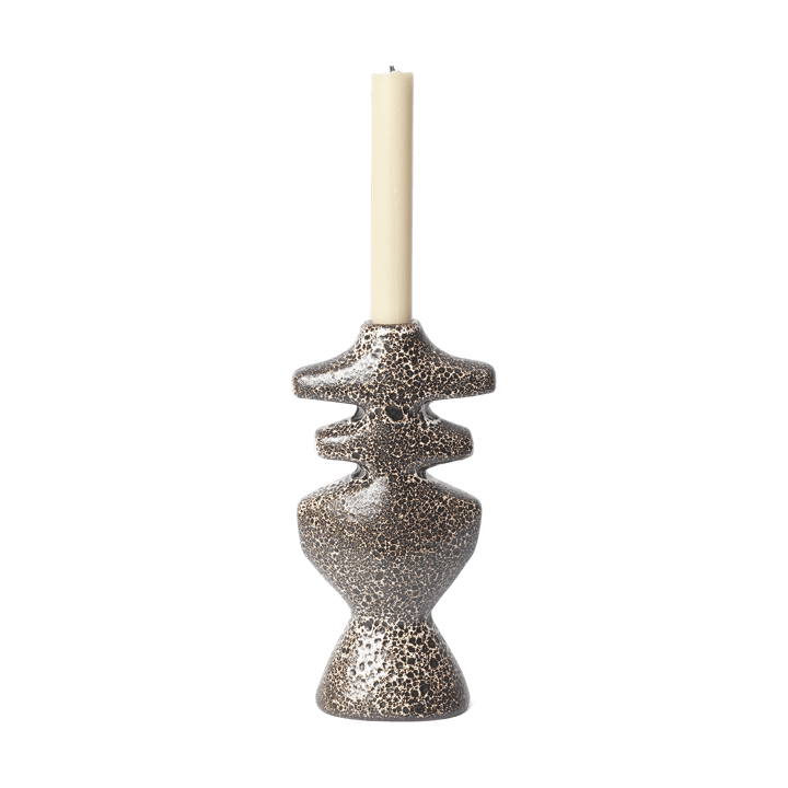 Yara ljusstake large, Brown Spot Ferm Living