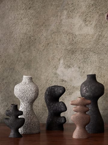 Yara ljusstake small - Rustic Iron - Ferm Living
