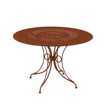 1900 bord Ø117 cm - Red ochre (röd) - Fermob