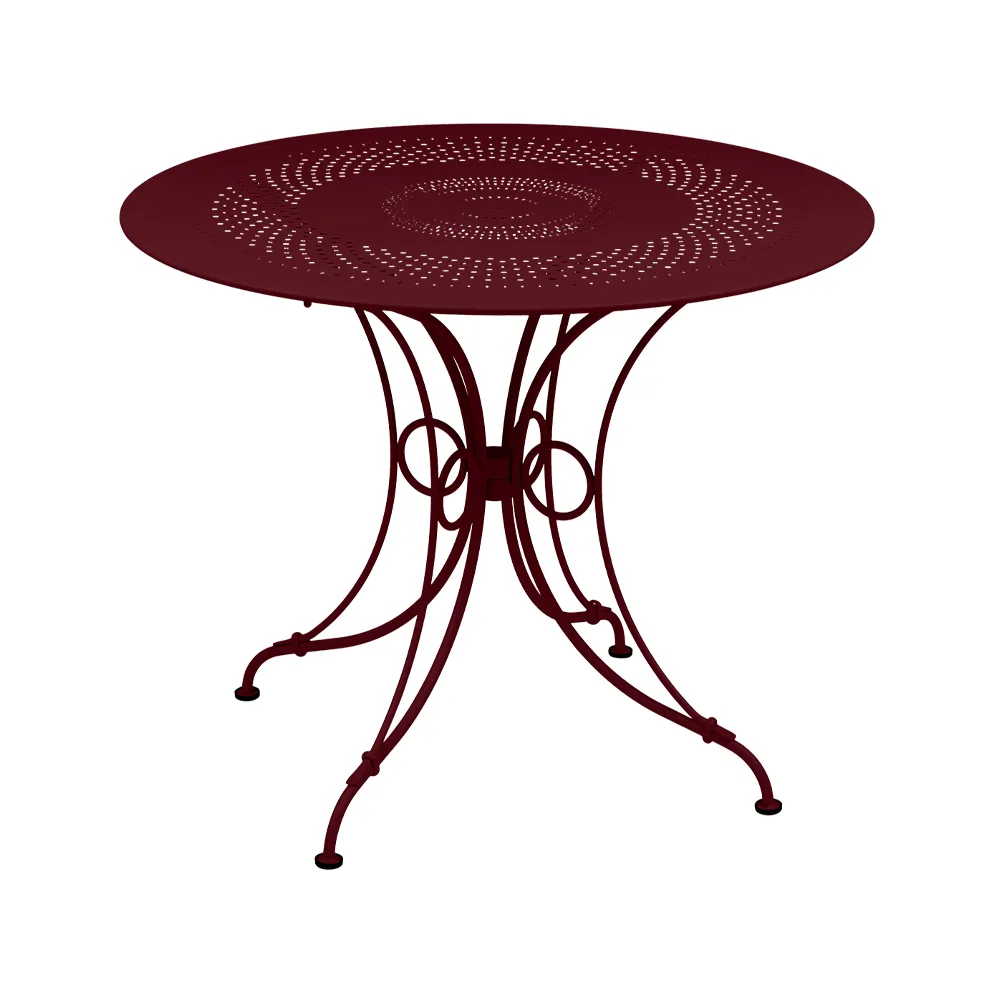 1900 bord Ø96 cm, Black cherry (vinröd) Fermob