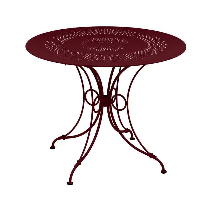 1900 bord Ø96 cm - Black cherry (vinröd) - Fermob