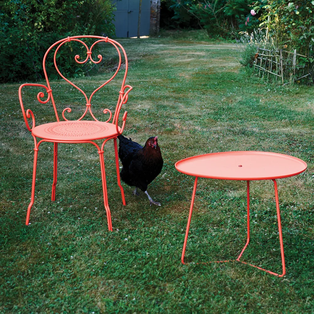 1900 karmstol, Black cherry (vinröd) (vinröd) Fermob
