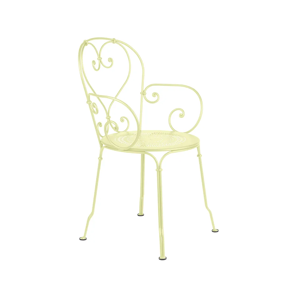 1900 karmstol, Frosted lemon (gul) (gul) Fermob