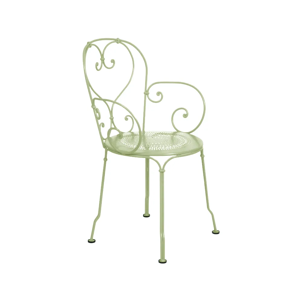 1900 karmstol, Willow green (grön) (grön) Fermob