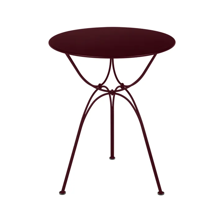 Airloop bord, ø60 cm - Black cherry (vinröd) - Fermob