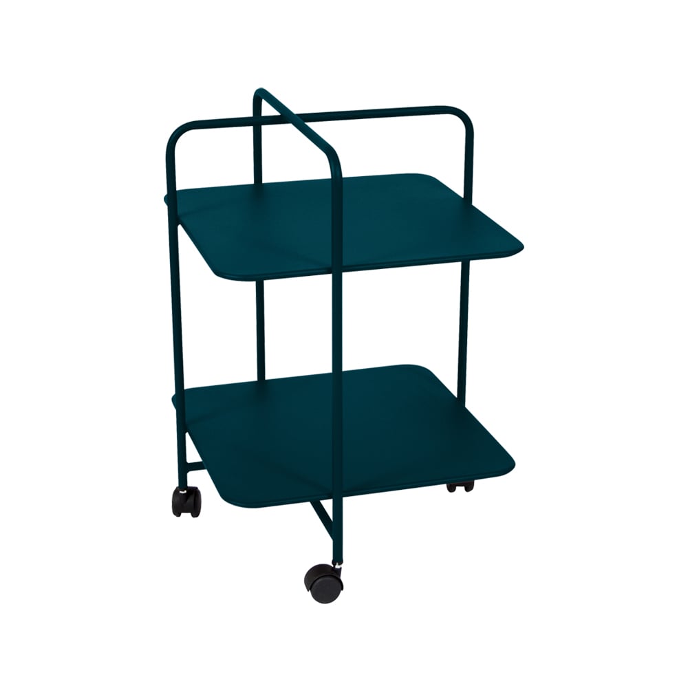 Fermob Alfred rullbord acapulco blue | Skandinavisk Design | Trädgårdsbord | Blå