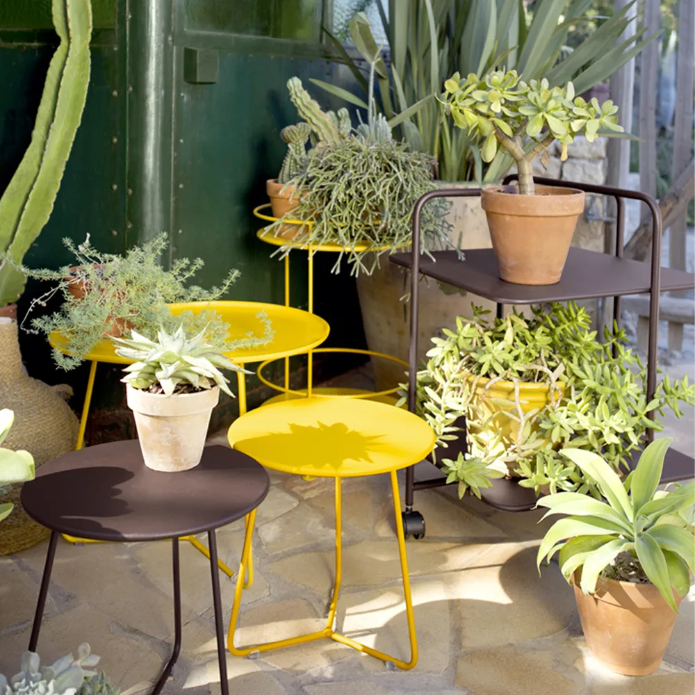 Alfred rullbord, willow green Fermob