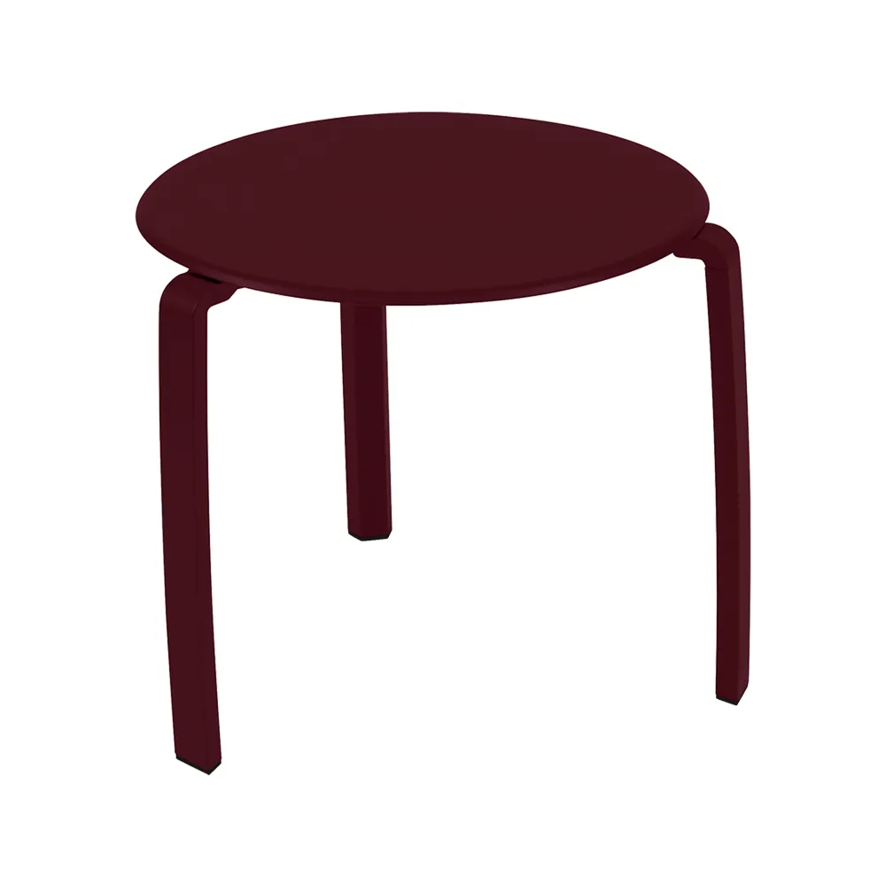 Alize bord lågt Ø48 cm, Black cherry (vinröd) Fermob