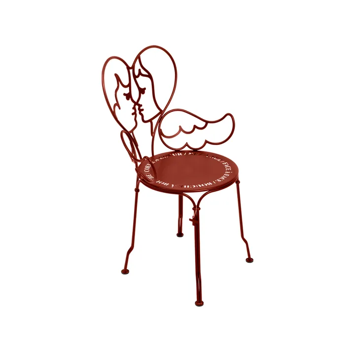 Ange stol - Red ochre (röd) - Fermob