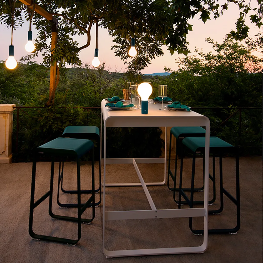 Aplô bordslampa, Acapulco blue (blå) Fermob
