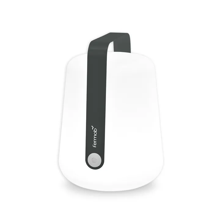 Balad portabel bordslampa LED - Anthracite (grå), stor - Fermob