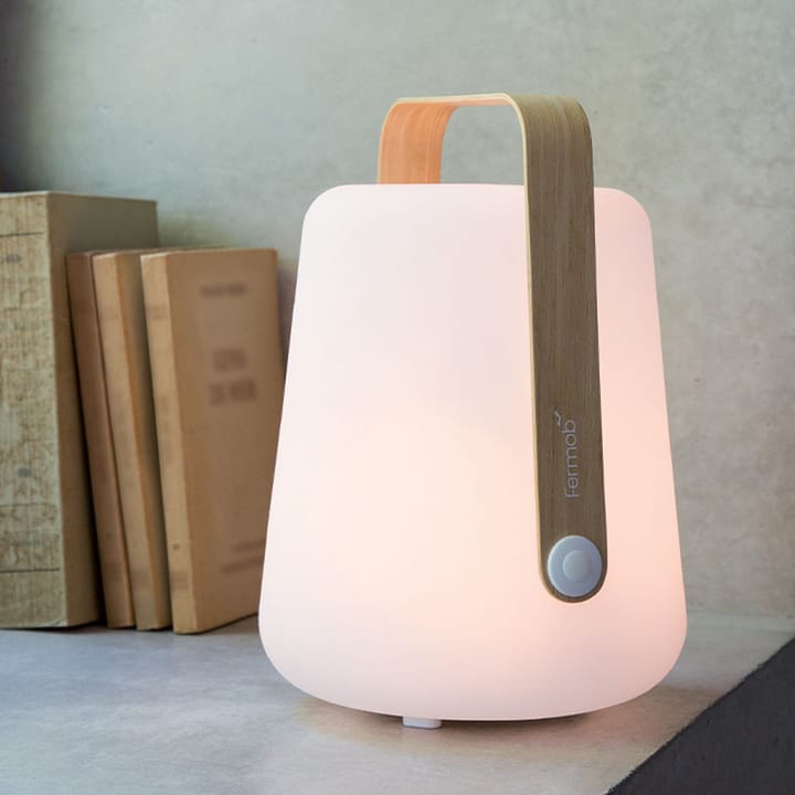 Balad portabel bordslampa LED, Bambu-liten Fermob