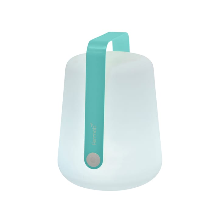 Balad portabel bordslampa LED - lagoon blue, stor - Fermob