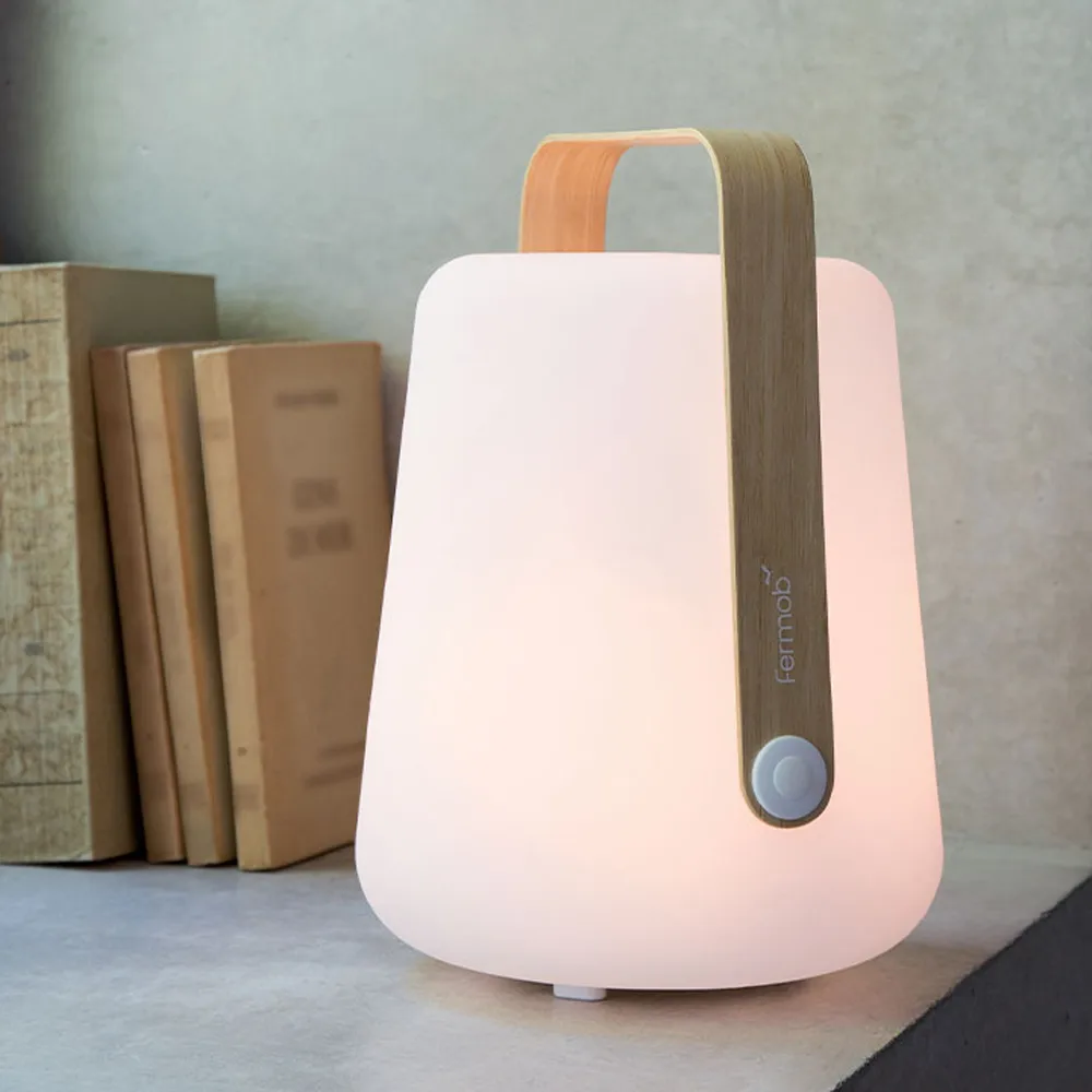 Balad portabel bordslampa LED, Nutmeg-stor Fermob