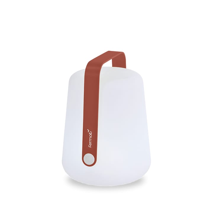 Balad portabel bordslampa LED - Red ochre-liten - Fermob