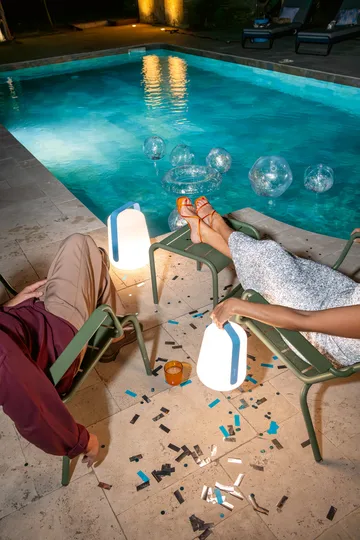 Balad2 portabel bordslampa - Anthracite, 38 cm - Fermob